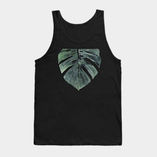 Monstera Half Leaf 6 Tank Top